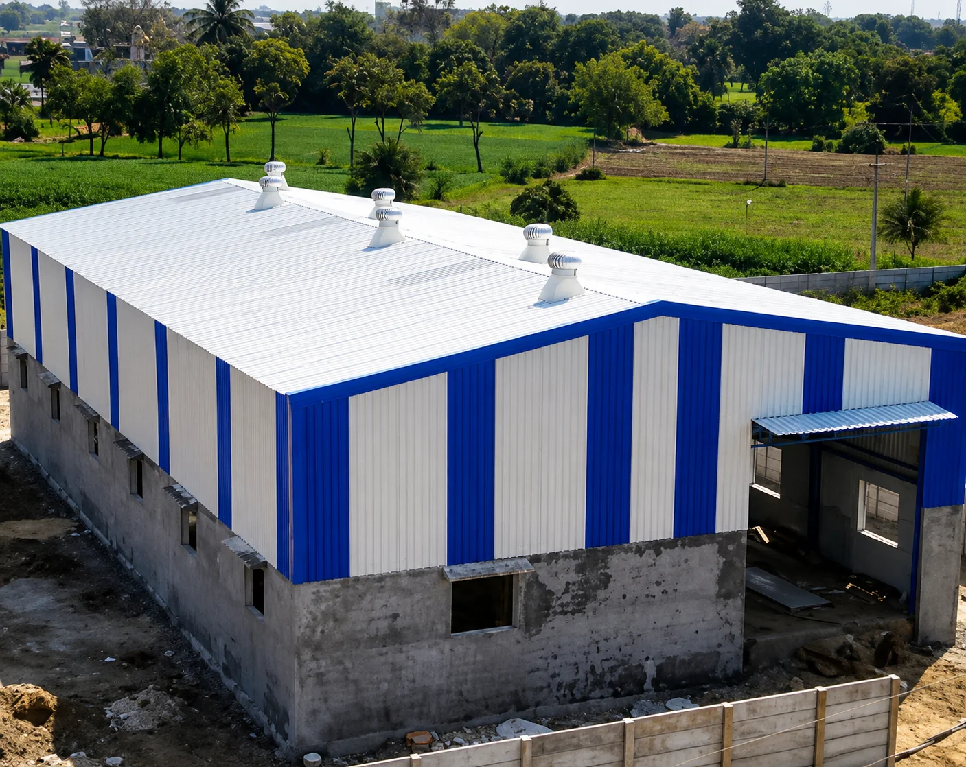 Pre-Engineered Industrial Factory Shed — Pune